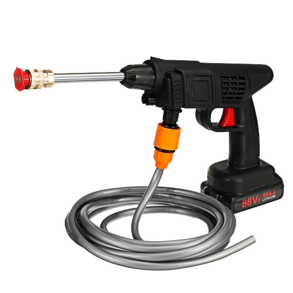 Rechargeable High-pressure Water Car Wash Gun 24V