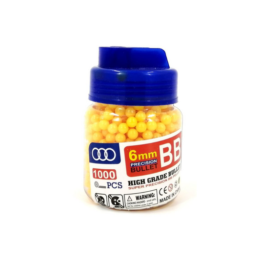 BB Bullets 6mm 1000 Piece Yellow