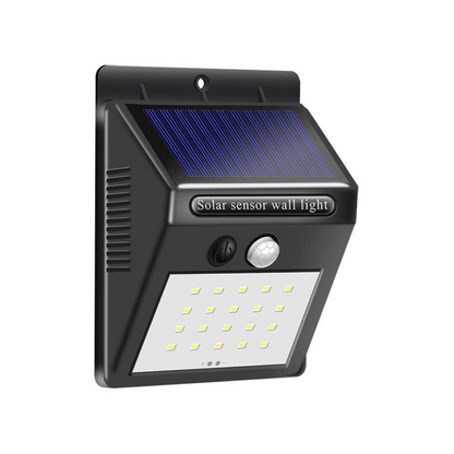 LED Solar Powered LED Wall Light with Night Sensor