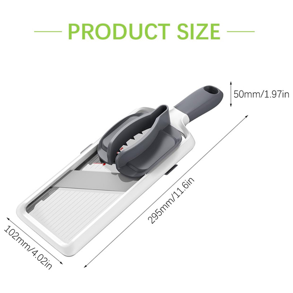 Handheld Mandolin Slicer – Effortless Precision for Your Kitchen Creations!