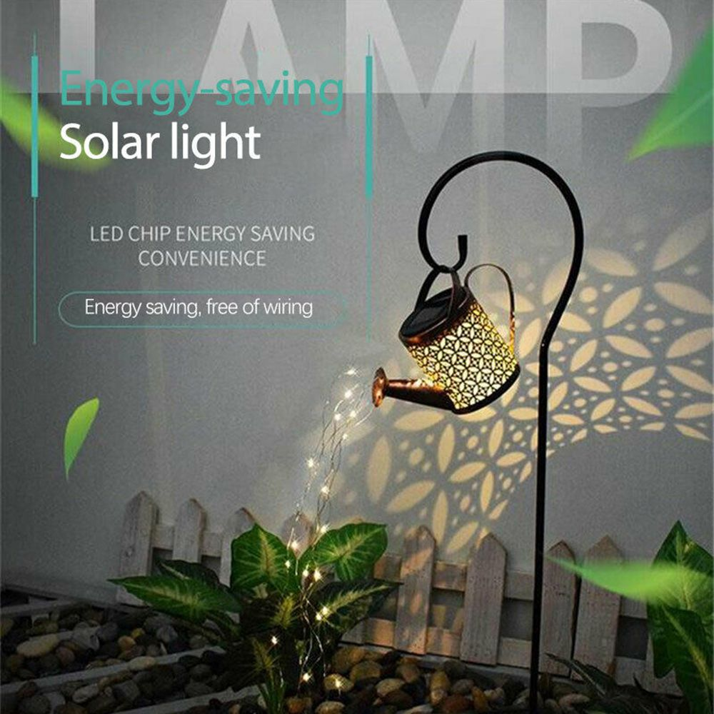 Outdoor Watering Can Solar Light (Damaged box)