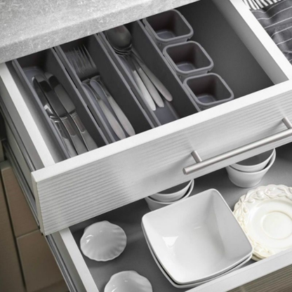 8-Piece Drawer Organizer Dividers Set