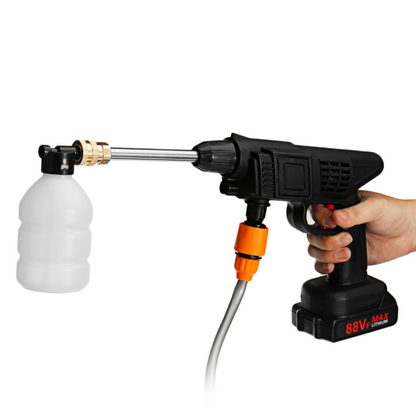 Rechargeable High-pressure Water Car Wash Gun 24V