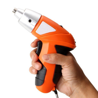 45Pcs 4.8V Rechargeable Electric Cordless Screwdriver Drill Set