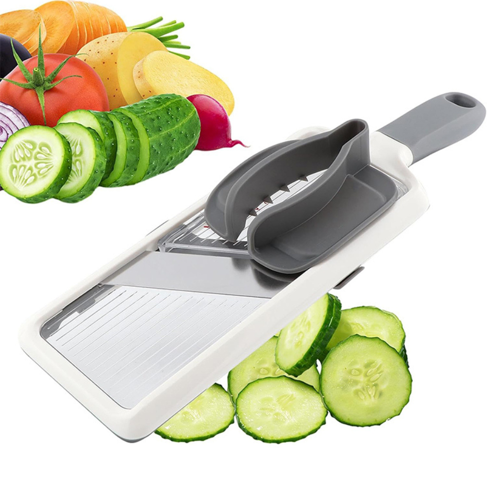 Handheld Mandolin Slicer – Effortless Precision for Your Kitchen Creations!