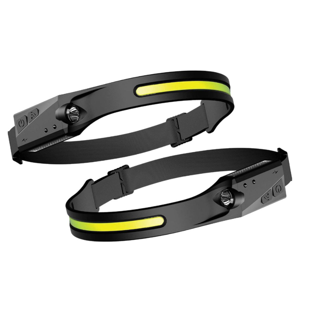 Multi-function LED Rechargeable Head Lamp - Pack of 2